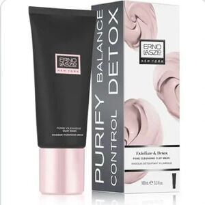 New Erno Laszlo Exfoliate & Detox Pore Cleansing Clay Mask 3.3 fl oz